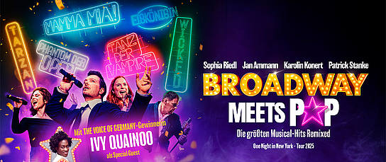 Die größten Musical-Hits Remixed Veranstaltung: Broadway meets Pop - Die größten Musical-Hits Remixed